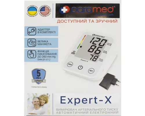 Paramed Expert-X, тонометр, автоматический | интернет-аптека Farmaco.ua