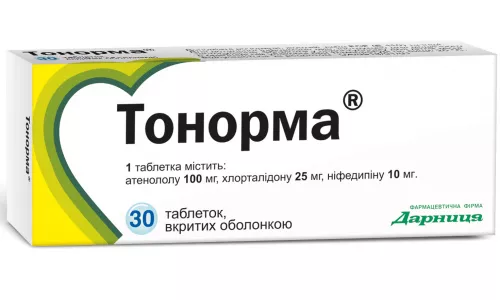 Тонорма, таблетки, №30 | интернет-аптека Farmaco.ua