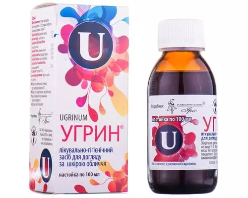 Угрин®, настойка, флакон 100 мл | интернет-аптека Farmaco.ua