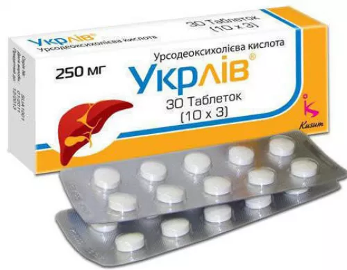 Укрлів®, таблетки, 250 мг, №30 (10х3) | интернет-аптека Farmaco.ua