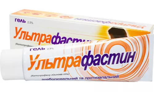 Ультрафастин, гель, туба 50 г, 2.5% | интернет-аптека Farmaco.ua
