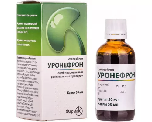 Уронефрон, краплі, 50 мл | интернет-аптека Farmaco.ua