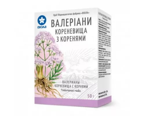 Валерианы корень, 50 г | интернет-аптека Farmaco.ua