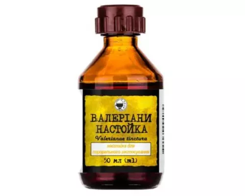 Валеріани настойка, флакон 50 мл | интернет-аптека Farmaco.ua