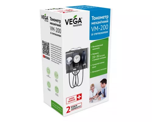 Vega VM-200, тонометр, механічний | интернет-аптека Farmaco.ua