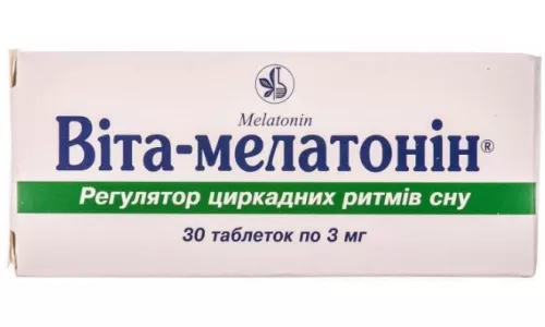 Вита-мелатонин, таблетки, №30 | интернет-аптека Farmaco.ua