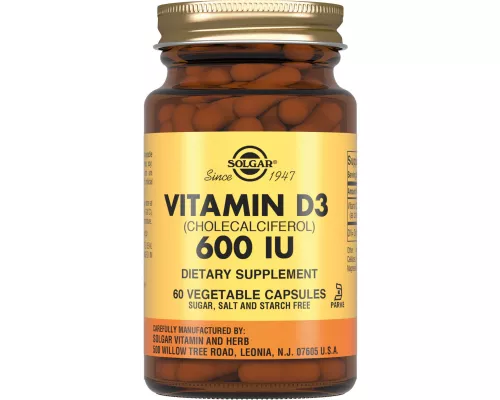 Вітамін Д3, капсули, 600 МО, №60 | интернет-аптека Farmaco.ua
