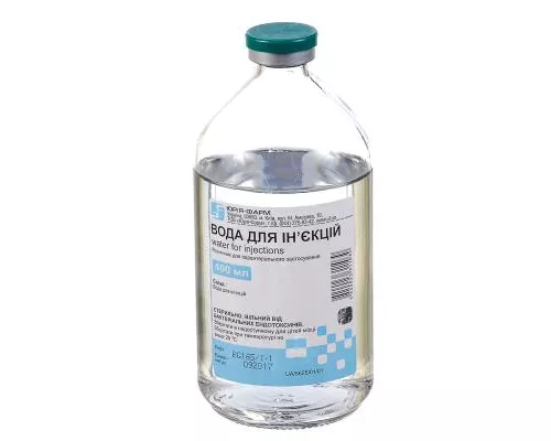 Вода, раствор для инъекций, 400 мл | интернет-аптека Farmaco.ua
