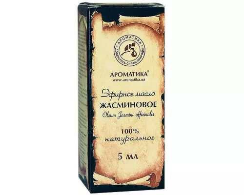 Жасминовое эфирное масло, 5 мл | интернет-аптека Farmaco.ua