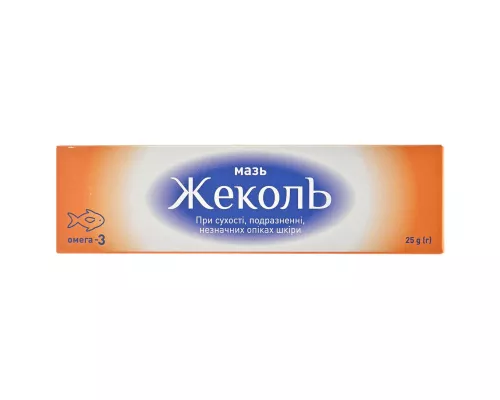 Жеколь, мазь, туба 25 г | интернет-аптека Farmaco.ua