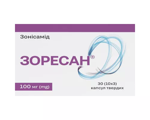 Зоресан, капсулы, 100 мг, №30 (10х3) | Farmaco.ua Зоресан, капсулы, 100 мг, №30 (10х3) | интернет-аптека Farmaco.ua